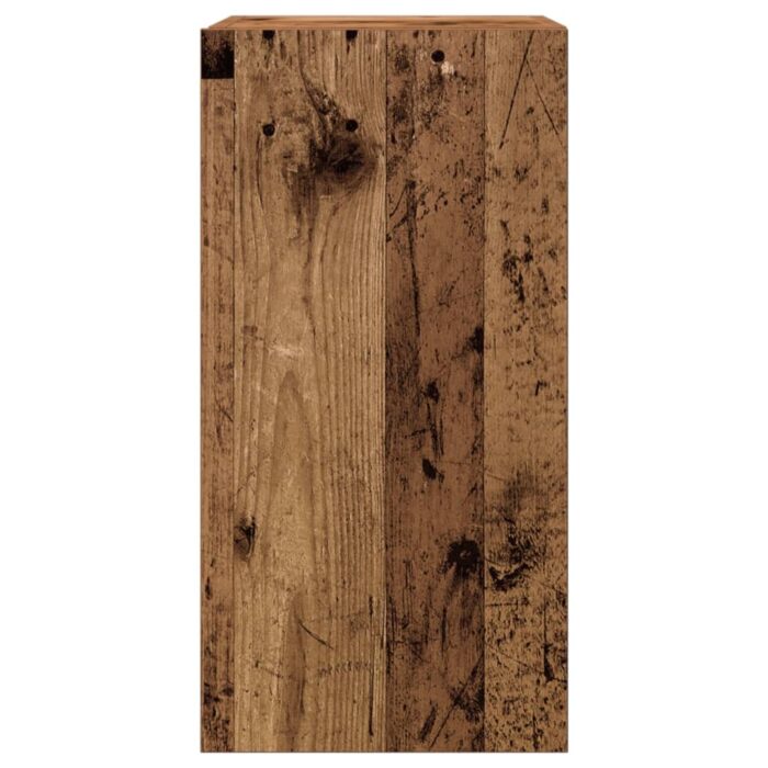 Meuble TV vieux bois 30,5x30x60 cm bois d'ingénierie – Image 2