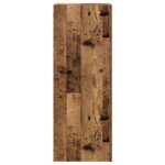 Meubles TV 2 pcs vieux bois 30,5x30x90 cm bois d'ingénierie – Image 3