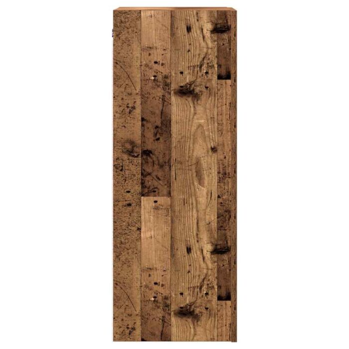 Meubles TV 2 pcs vieux bois 30,5x30x90 cm bois d'ingénierie – Image 3