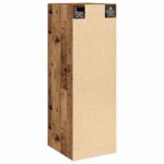 Meubles TV 2 pcs vieux bois 30,5x30x90 cm bois d'ingénierie – Image 4