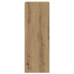 Meubles TV 2 pcs chêne artisanal 30,5x30x90cm bois d'ingénierie – Image 2