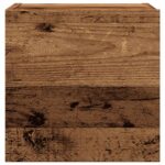 Meuble TV mural 2 pcs vieux bois 30,5x30x30 cm – Image 2