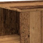 Table basse vieux bois 90x67x33 cm bois d'ingénierie – Image 5