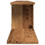 Étagère TV murale vieux bois 125x18x23 cm bois d'ingénierie – Image 3