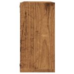 Étagères cube murales 4 pcs vieux bois 30x15x30 cm – Image 4