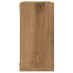 Étagères cube murales 6 pcs chêne artisanal bois d'ingénierie – Image 4