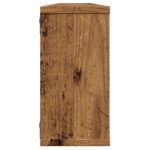Étagères cube murales 4 pcs vieux bois 100x15x30 cm – Image 4