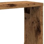 Étagères cube murales 4 pcs vieux bois 100x15x30 cm – Image 6