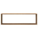 Étagères cube murales 2 pcs chêne artisanal bois ingénierie – Image 3