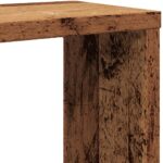Étagères murales cube 6 pcs vieux bois 60x15x23 cm – Image 6