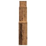 Étagère murale vieux bois 80x15x78,5 cm bois d'ingénierie – Image 3