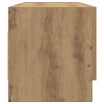 Garde-robe chêne artisanal 100x32,5x35 cm bois d'ingénierie – Image 3