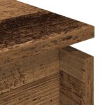 Table basse vieux bois 68x50x38 cm bois d'ingénierie – Image 5