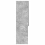Meuble pour machine à laver Gris béton 70,5x25,5x90 cm – Image 3
