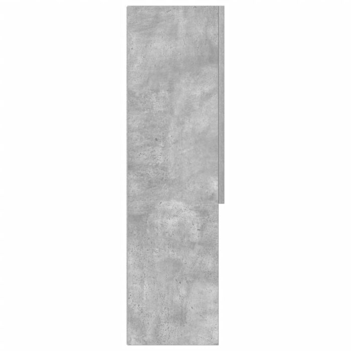 Meuble pour machine à laver Gris béton 70,5x25,5x90 cm – Image 3