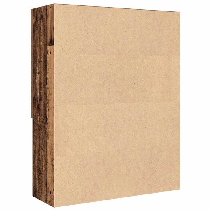 Meuble pour machine à laver vieux bois 70,5x25,5x90 cm – Image 4