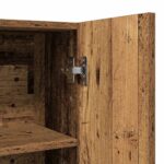 Meuble pour machine à laver vieux bois 70,5x25,5x90 cm – Image 6