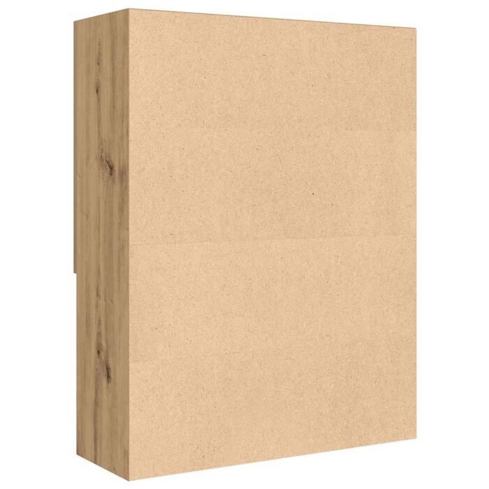 Meuble pour machine à laver chêne artisanal 70,5x25,5x90 cm – Image 4