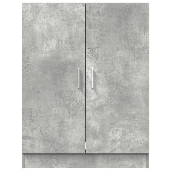 Meuble pour machine à laver Gris béton 70,5x71,5x91,5 cm – Image 2