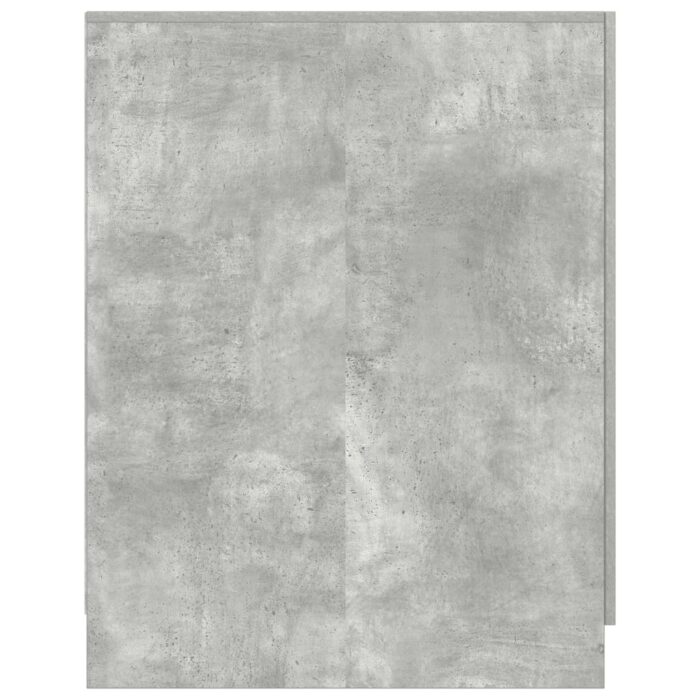 Meuble pour machine à laver Gris béton 70,5x71,5x91,5 cm – Image 3