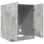 Meuble pour machine à laver Gris béton 70,5x71,5x91,5 cm – Image 5