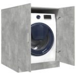 Meuble pour machine à laver Gris béton 70,5x71,5x91,5 cm