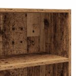 Meuble pour machine à laver vieux bois 64x24x190 cm – Image 7