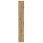 Meuble pour machine à laver chêne artisanal 64x25,5x190 cm – Image 6