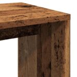 Tables gigognes 3 pcs vieux bois bois d'ingénierie – Image 6