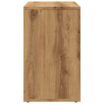 Tables gigognes 3 pcs chêne artisanal bois d'ingénierie – Image 4