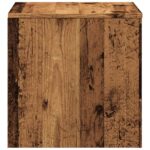 Tables d'appoint 3 pcs vieux bois bois d'ingénierie – Image 4