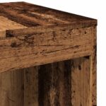 Tables gigognes 3 pcs vieux bois bois d'ingénierie – Image 6