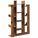 Bibliothèque vieux bois 86x25,5x140 cm bois d'ingénierie – Image 4