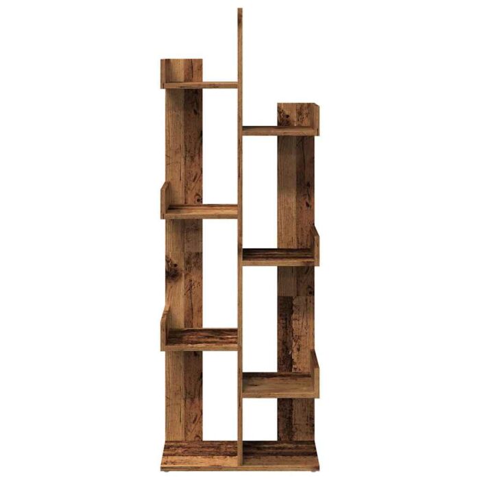 Bibliothèque vieux bois 48x25,5x140 cm bois d'ingénierie – Image 2