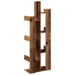 Bibliothèque vieux bois 48x25,5x140 cm bois d'ingénierie – Image 4