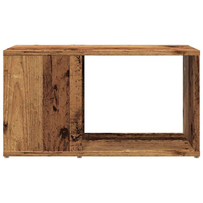 Meuble TV vieux bois 60x24x32cm bois d'ingénierie – Image 3