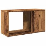Meuble TV vieux bois 60x24x32cm bois d'ingénierie – Image 5