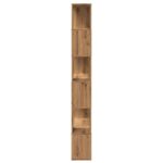 Bibliothèque/Séparateur de pièce chêne artisanal 80x24x186 cm – Image 3