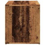 Banc d'entrée 80x40x45 cm vieux bois bois d'ingénierie – Image 3