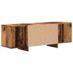 Meuble TV vieux bois 120x30x40,5 cm bois d'ingénierie – Image 5