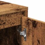 Meuble TV vieux bois 120x30x40,5 cm bois d'ingénierie – Image 6