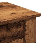 Table basse vieux bois 40x40x42 cm bois d'ingénierie – Image 5