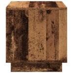 Table basse vieux bois 40x40x43 cm bois d'ingénierie – Image 3