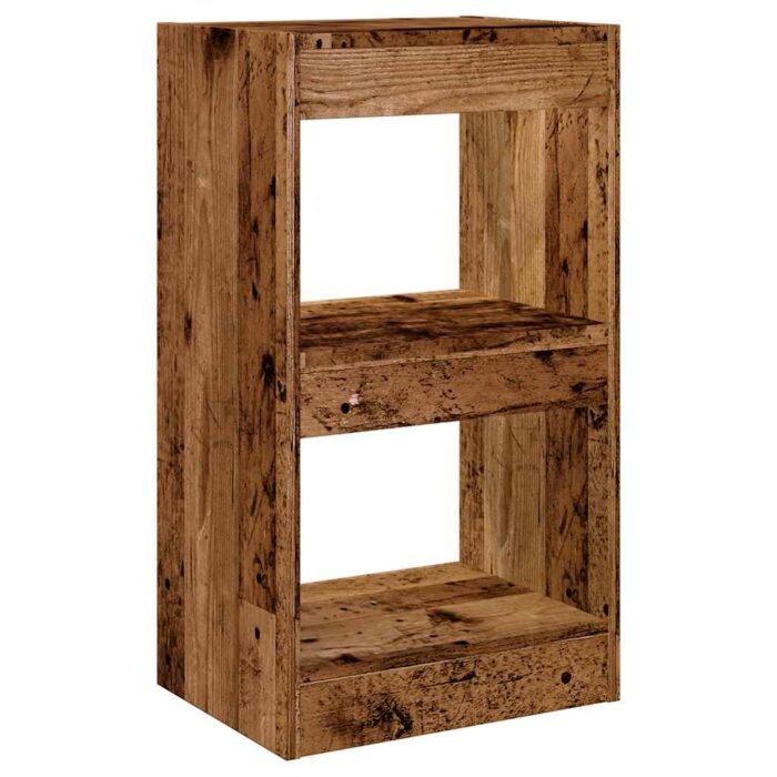 Bibliothèque/Cloison de séparation vieux bois 40x30x72 cm – Image 4