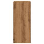 Bibliothèque/Séparateur de pièce chêne artisanal 40x30x72 cm – Image 3