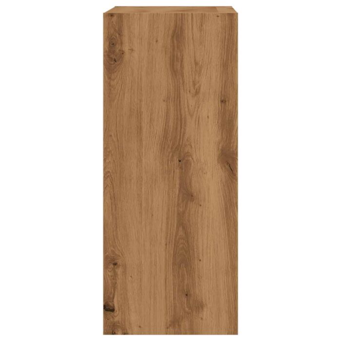 Bibliothèque/Séparateur de pièce chêne artisanal 40x30x72 cm – Image 3