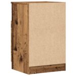 Table de chevet vieux bois 40x36x65 cm bois d'ingénierie – Image 5