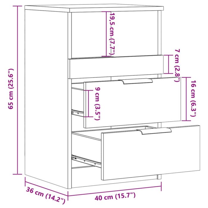 VXL8721158441836_g_en_hd_9.jpg Table de chevet vieux bois 40x36x65 cm bois d'ingénierie – Image 9