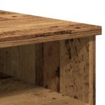 Meuble TV vieux bois 80x35x36,5 cm bois d'ingénierie – Image 5
