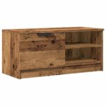 Meubles TV 2 pcs vieux bois 80x35x36,5 cm bois d'ingénierie – Image 3